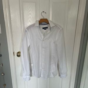White button down